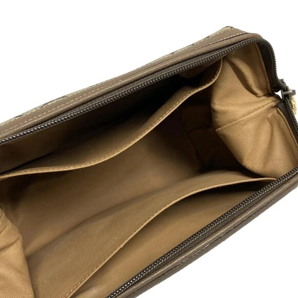 GUCCI GG Beige PVC - Pouch 234-082925 - Picture 6 of 9